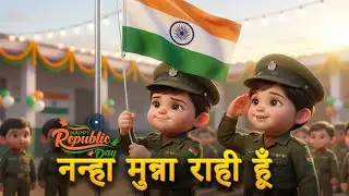 Sare Jahan Se Acha | Nanha Munna Rahi Hoon | Indian Patriotic Kids Song Collection  #republicday 🇮🇳