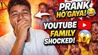 HASI CONTROL NAHI HUI 😂 | YouTube Family PRANK REACTION 😱