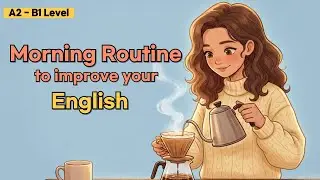 Morning Routine in English |  English Podcast for learning English (Slow & Clear)