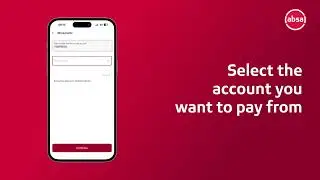 Pay a bill on your Absa mobile app