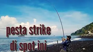 PESTA STRIKE DI SPOT INI/(mancing pinggiran)#fishingbali