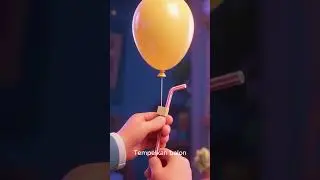 Eksperimen Roket Balon  #temanbelajar #ceritaanak #belajarberbagi #kartunedukasi #paud #tk