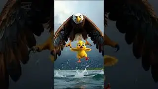 Rescue: Cute Chick Saves Injured Cat| AI Universe