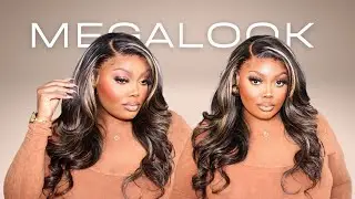 ВЕЛИКОЛЕПНО ✨Предварительно окрашенный парик с эффектом балаяж от Megalook Hair