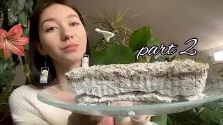 АСМР ~ Куличи и большой кекс часть 2🥧 |ASMR|