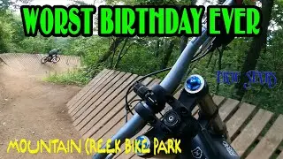 Almost Died on Birthday Ride at Phantom Drop Crash in Mountain Creek | MTB | Commencal Supreme DH