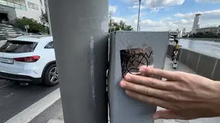Stickerbombing in the center of Moscow / Стикербомбинг в центре Москвы