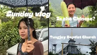 My first time attending Tungjoy Baptist Church||Met a woman who speaks fluent Chinese 😅