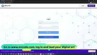 AUTHENTICATE DIGITAL ART WITH OVCODE (TEASER)