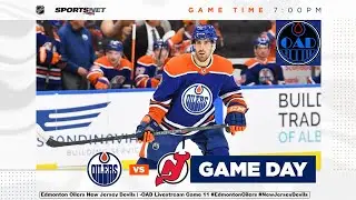 Edmonton Oilers New Jersey Devils | -OAD Livestream Game 11 #EdmontonOilers #NewJerseyDevils