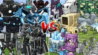 ALL EEEAB'S MOBS vs ALL LEGENDARY MONSTERS MOBS | Minecraft Mob Battle