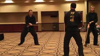 Ninja Festival 37 Senior Black Belt demonstrations