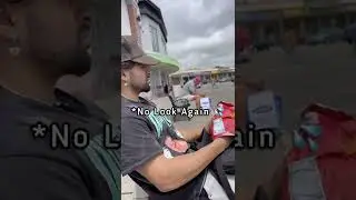 Розыгрыш со скрытым водяным пистолетом 🤣 #шорты #смешно