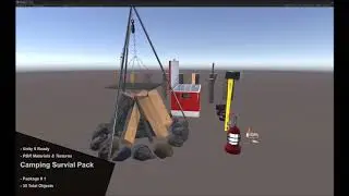 Camping Survival Pack 1 devotid Unity Asset Store