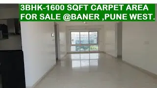 |3BHK 1600 SQ.FT CARPET AREA LUXURY APARTMENT FOR SALE EMIRUS BANER ROAD PUNE | CALL +919322124256 |