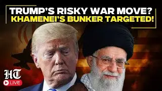 Trump News LIVE | Iran Vs US | All-Out War Fears as Trump Considers Iran Strike, Israel on Alert