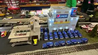 Model Train Display at Kennywood