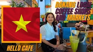 Danang Walking Tour local Coffee Shops & Markets😎