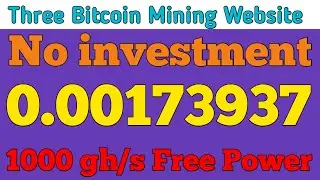 Three Free Bitcoin Btc Website 2020 | Fresh Cloud Mining Website | Ahmad Online