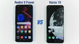 Redmi 9 Power vs Realme Narzo 10 Speed Test & Camera Comparison