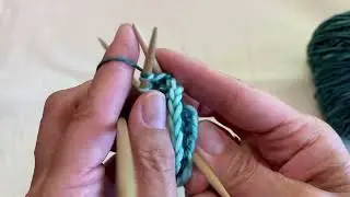 Brioche Rib using Norwegian Purl