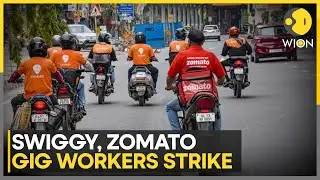Delivery Partners of Quick Commerce Giants Swiggy and Zomato Announce All-India Strike | WION