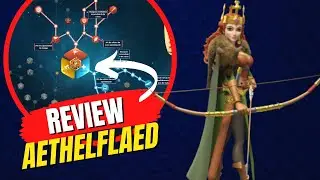 REVIEW COMPLETA DA AETHELFLAED - ARVORE DE TALENTOS, EQUIPAMENTOS, COMBINAÇÕES - RISE OF KINGDOMS