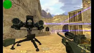 CS 1.6, Counter-Strike 1.6 Steam, пушки + лазеры + герой, мышь снова подвела ((