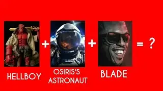 ASTRONAUT + HELLBOY + BLADE = ? | FUSION | SKETCHTEMBER