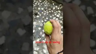 How to do air swing #cricket #ball #bowler #bowling #shorts #viral