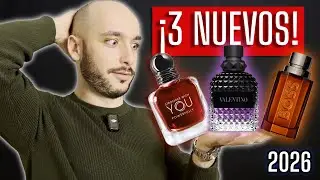 3 NUEVOS PERFUMES 2026: Boss / Valentino / Stronger With You (uno me sorprendi&oacute;)
