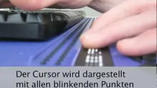 Computerbraille im Einsatz mit Braillezeile im B&uuml;ro