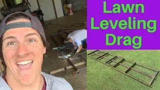 Lawn Leveling Drag for a Level Yard and Grass