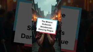 The Bizarre Outbreak: Strasbourg's Dancing Plague #strasbourg #plague #mystery #europe #dance