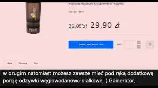 Olimp Shaker Smart Shake BLACK LABEL 400 ml + 2 pojemniki 500ml