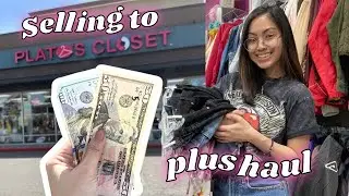 Selling to Plato's Closet + Thrift Haul