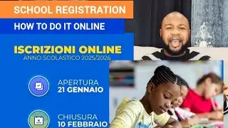 How to register your child in secondary online in Italy. Please HURRY UP
