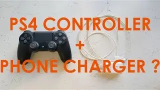 Can You Charge PS4 Controller From Phone Charger ?