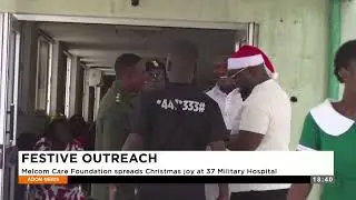 Festive Outreach: Melcom Care Foundation spreads Christmas joy at 37 Military Hospital -Evening News