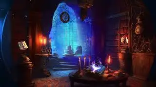 ASMR for sleep. Magic Library. АСМР для сна. Магическая библиотека
