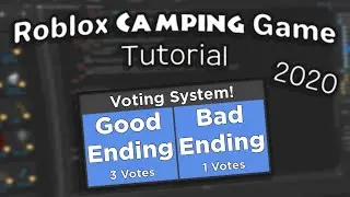 How to Make a Voting System | Roblox Camping Game Tutorials