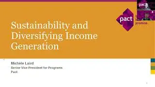 Diversify and thrive: Exploring income generation models with Pact