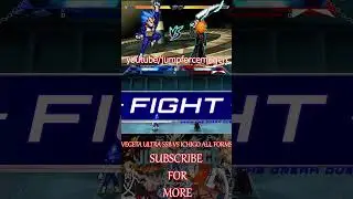 VEGETA ULTRA SSB VS ICHIGO ALL FORMS #mugen #animemovies #dragonball