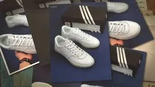 LitiTala gi&agrave;y Adidas City Cup m&agrave;u trắng full