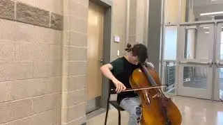 Bach Suite II Sarabande (Aidan Kelly)