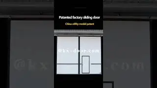 Kaixiang aluminum frame process door#factorydoor #slidingdoor  #warehousedoor #workshopdoor