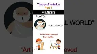 Mimesis|Theory of Imitation Part 1