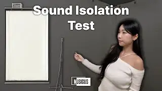 B-free 2.0 Sound Isolation Test | MUSICUS Sound Isolation Booth | Vocal Booth