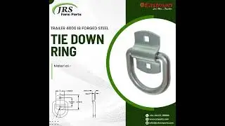 Trailer Tie Down Ring Forged