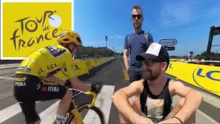 Pro Cycling Fans Visit Tour de France Bordeaux Sprint Stage